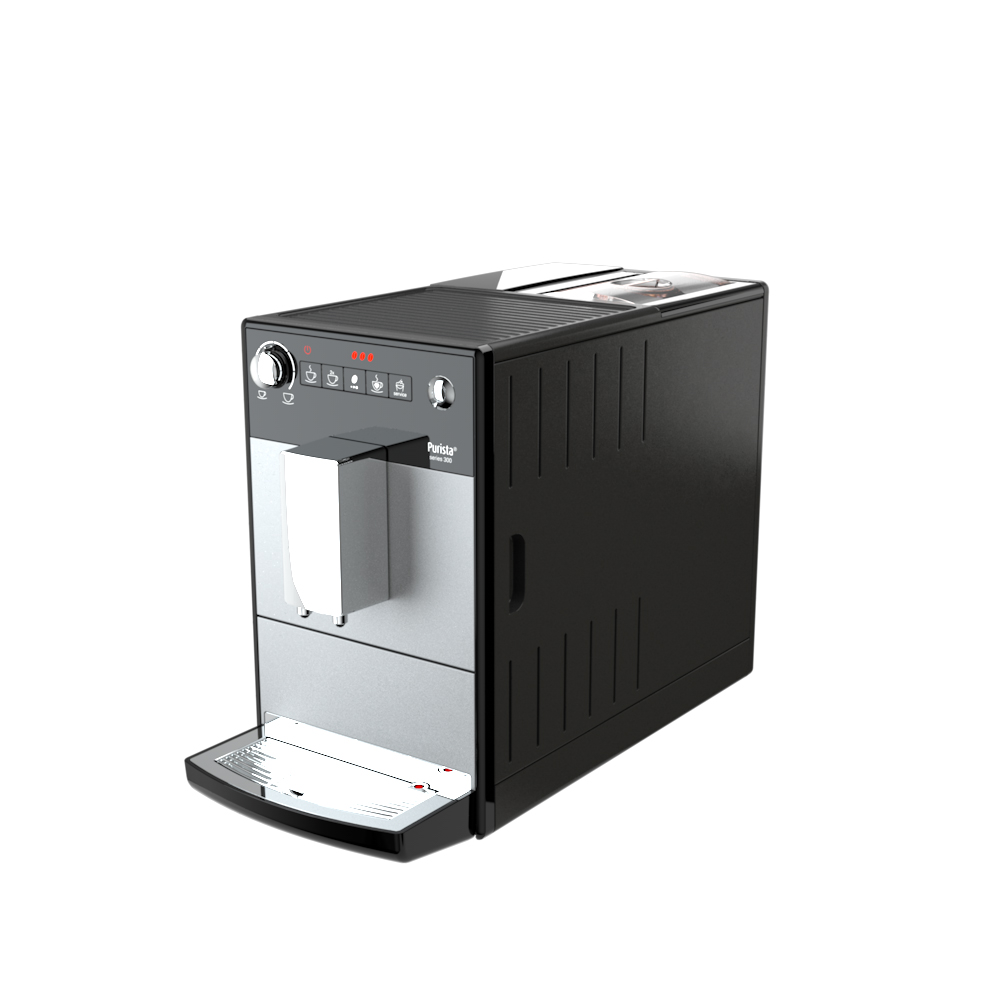 Purista® Series 300 Fully Automatic Coffee Machine (Silver)