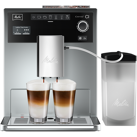 in stand houden waarheid Afhankelijkheid CAFFEO® CI® Fully Automatic Coffee Machine (Silver) | Melitta®