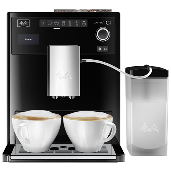 Grijpen Meting Leven van CAFFEO® CI® Fully Automatic Coffee Machine (Black) | Melitta®