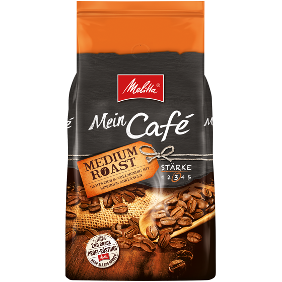 Melitta® Mein Café Medium Roast, Kaffeebohnen, 1000g