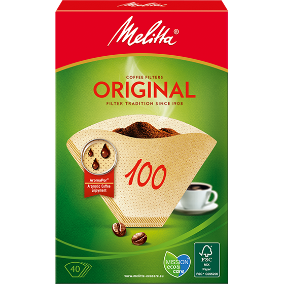 Melitta® Original Coffee Filters (Size 100 - 40 pack)